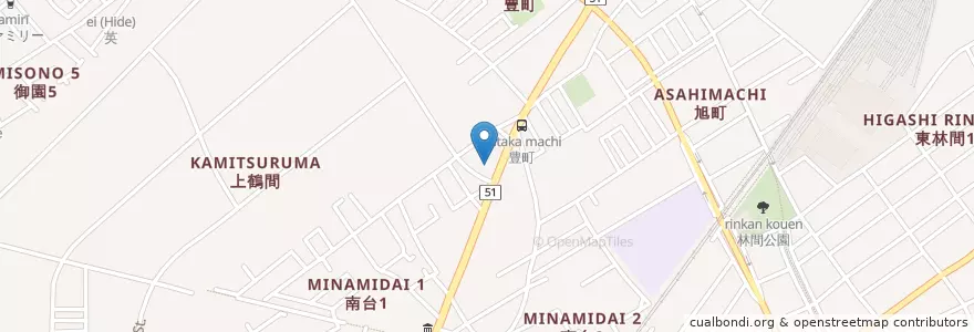 Mapa de ubicacion de ガスト en Japão, 神奈川県, 相模原市, 南区.