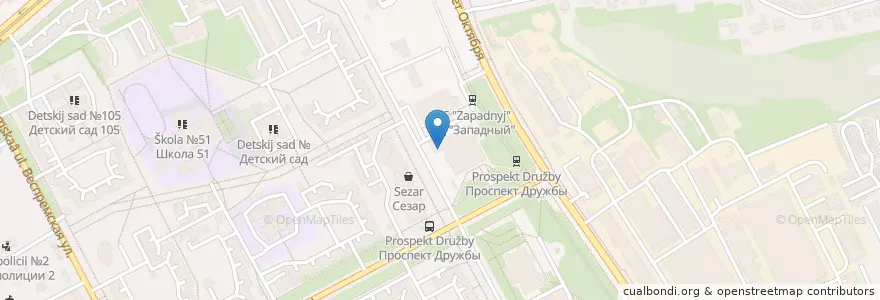 Mapa de ubicacion de Здоровье en Russie, District Fédéral Central, Oblast De Koursk, Курский Район, Городской Округ Курск.