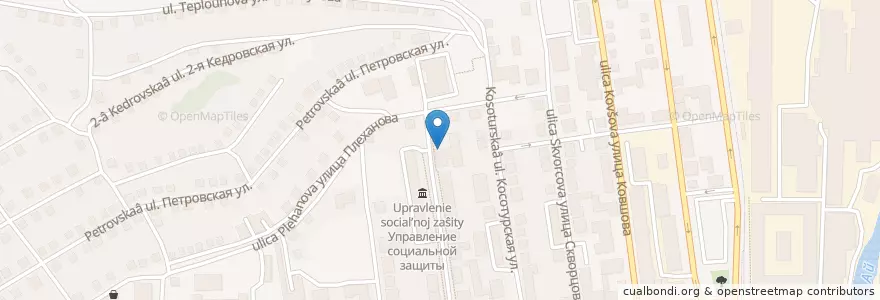 Mapa de ubicacion de Кафе-бар Плазма en Rusia, Уральский Федеральный Округ, Óblast De Cheliábinsk, Златоустовский Городской Округ.