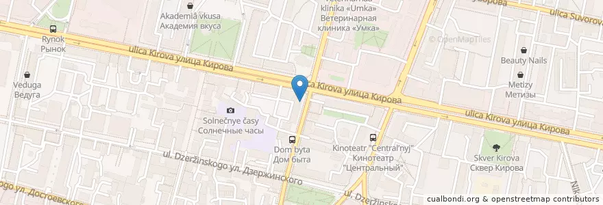 Mapa de ubicacion de Финанс Инвест en Russia, Distretto Federale Centrale, Калужская Область, Городской Округ Калуга.