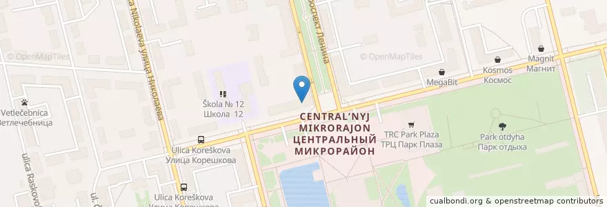 Mapa de ubicacion de Феола en Russie, District Fédéral Central, Oblast De Moscou, Городской Округ Электросталь.