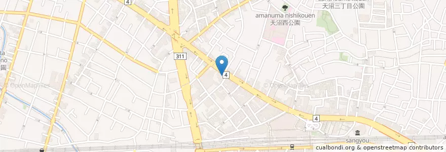Mapa de ubicacion de JUNON en 日本, 东京都/東京都, 杉並区.