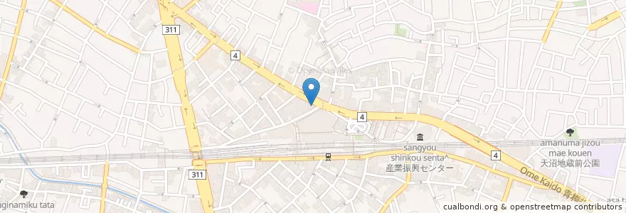 Mapa de ubicacion de ドトールコーヒーショップ en Japonya, 東京都, 杉並区.
