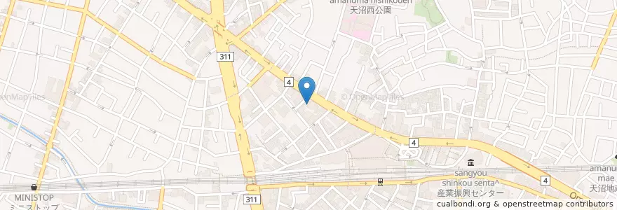 Mapa de ubicacion de 吉田クリニック en Япония, Токио, Сугинами.