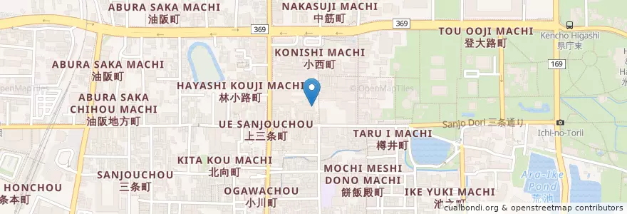 Mapa de ubicacion de サンドラッグ (San drug) en Japan, 奈良県, Nara.