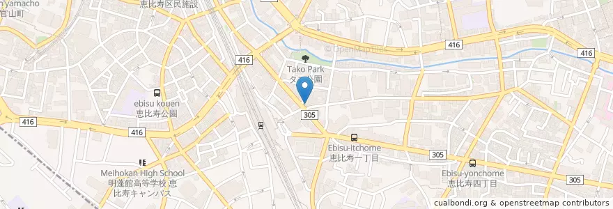 Mapa de ubicacion de ルノワール en Japan, Tokio, 渋谷区, 渋谷区.