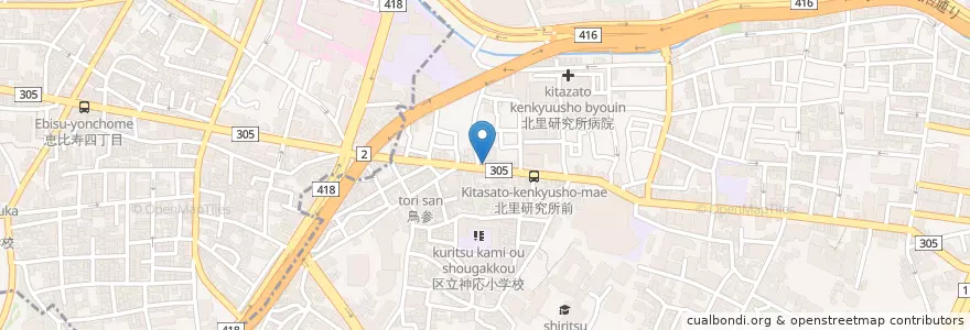 Mapa de ubicacion de 野沢屋 en 日本, 東京都, 港区.