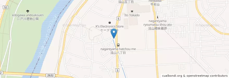 Mapa de ubicacion de 中国ラーメン揚州商人 en 일본, 사이타마현, 三郷市.