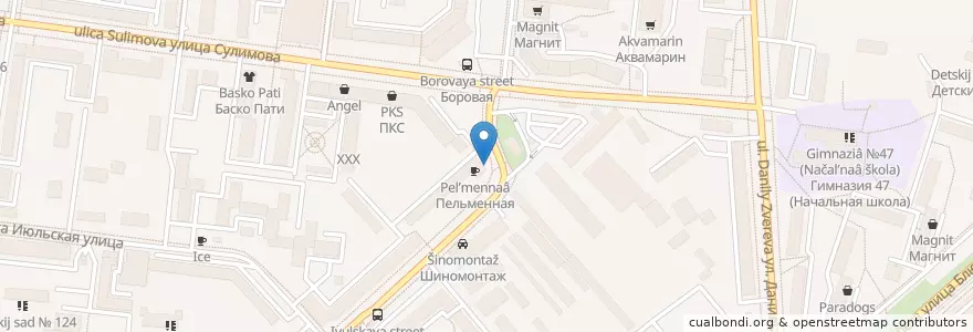 Mapa de ubicacion de Время есть en ロシア, ウラル連邦管区, スヴェルドロフスク州, エカテリンブルク管区.