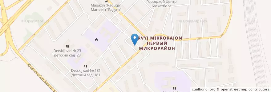 Mapa de ubicacion de Отделение связи 680045 en روسيا, Дальневосточный Федеральный Округ, خاباروفسك كراي, Городской Округ Хабаровск.