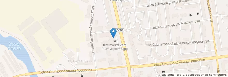 Mapa de ubicacion de Планета Суши en Rusland, Centraal Federaal District, Oblast Ivanovo, Ивановский Район, Городской Округ Иваново.