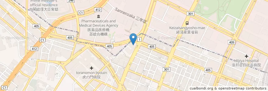Mapa de ubicacion de みずほ銀行 en 日本, 东京都/東京都, 港區.
