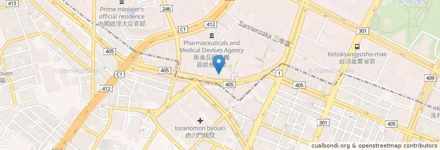 Mapa de ubicacion de Delirium Cafe Tokyo en اليابان, 東京都, 港区.