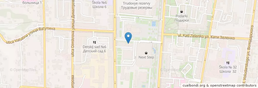 Mapa de ubicacion de Отдел "К" УВД по Курской области en Russia, Central Federal District, Kursk Oblast, Kursky District, Kursk.