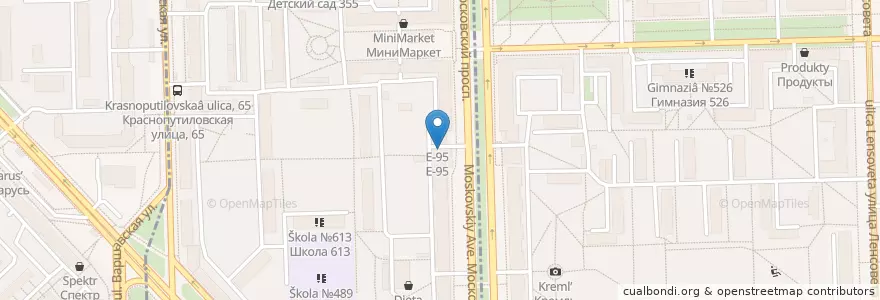 Mapa de ubicacion de Шаверма en Russia, Northwestern Federal District, Leningrad Oblast, Saint Petersburg, Московский Район, Округ Пулковский Меридиан.