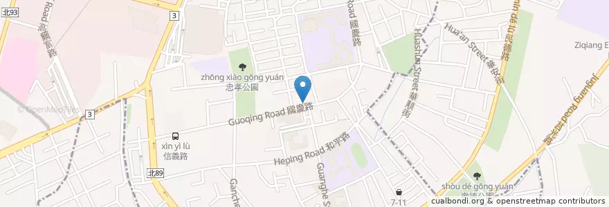 Mapa de ubicacion de 典陽牙醫診所 en Tayvan, 新北市, 板橋區.