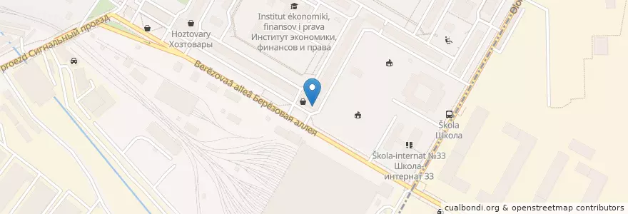 Mapa de ubicacion de Сбербанк en Rusland, Centraal Federaal District, Moskou, Северо-Восточный Административный Округ, Останкинский Район.