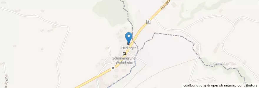 Mapa de ubicacion de Avia en 瑞士, Sankt Gallen.