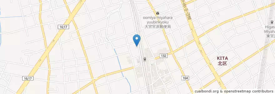 Mapa de ubicacion de しまむら歯科医院 en Japon, Préfecture De Saitama, さいたま市, 北区.