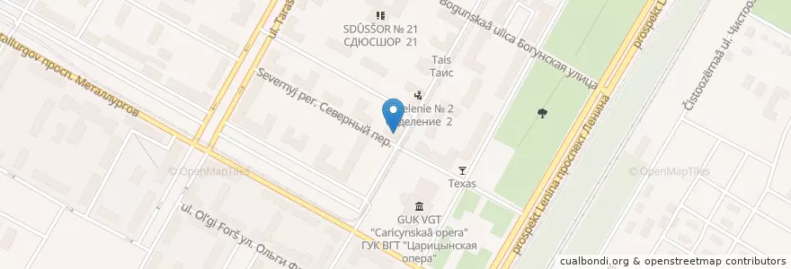 Mapa de ubicacion de Дом строй en Rússia, Distrito Federal Do Sul, Oblast De Volgogrado, Городской Округ Волгоград.