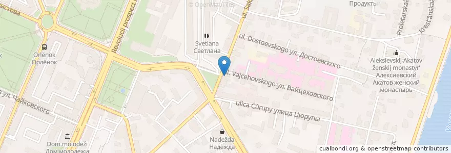 Mapa de ubicacion de Фармация en Russie, District Fédéral Central, Oblast De Voronej, Городской Округ Воронеж.