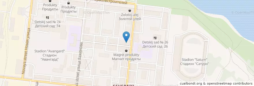 Mapa de ubicacion de 12-е отделение связи en Rusland, Centraal Federaal District, Oblast Jaroslavl, Рыбинский Район, Городской Округ Рыбинск.