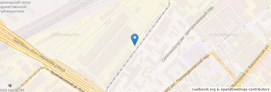 Mapa de ubicacion de Джет Петролеум en Rússia, Distrito Federal Central, Москва, Центральный Административный Округ, Басманный Район.