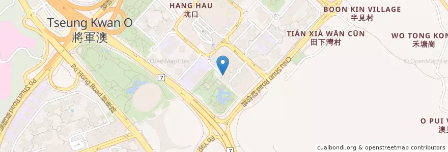 Mapa de ubicacion de La Cite Noble Car Park en 中国, 广东省, 香港 Hong Kong, 新界 New Territories, 西貢區 Sai Kung District.