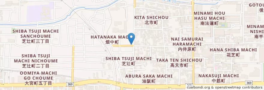 Mapa de ubicacion de 船橋 正起 モータープール en 日本, 奈良県/奈良縣, 奈良市.