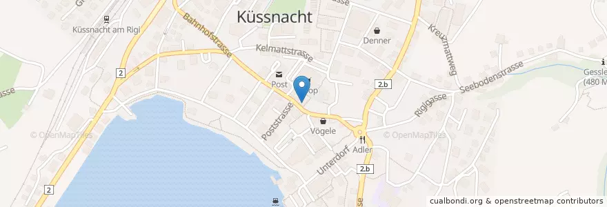 Mapa de ubicacion de Leopold en スイス, Schwyz, Küssnacht, Küssnacht (Sz).