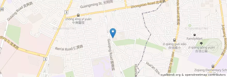 Mapa de ubicacion de 廣香龍華樓 en Taiwan, New Taipei, Banqiao District.