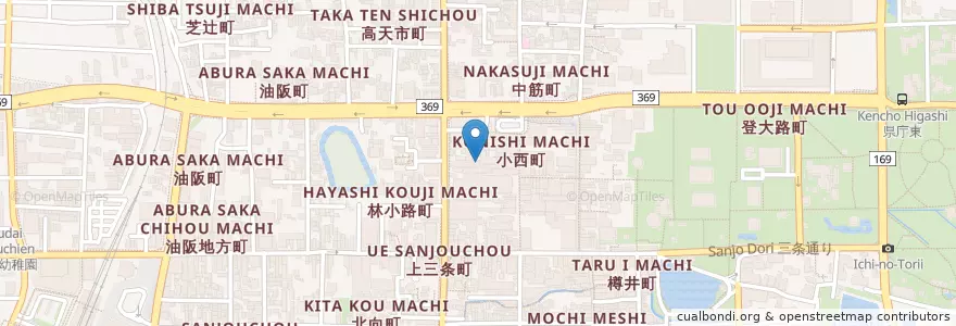 Mapa de ubicacion de fue en Jepun, 奈良県, 奈良市.