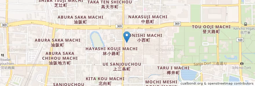 Mapa de ubicacion de 北岡クリニック en ژاپن, 奈良県, 奈良市.