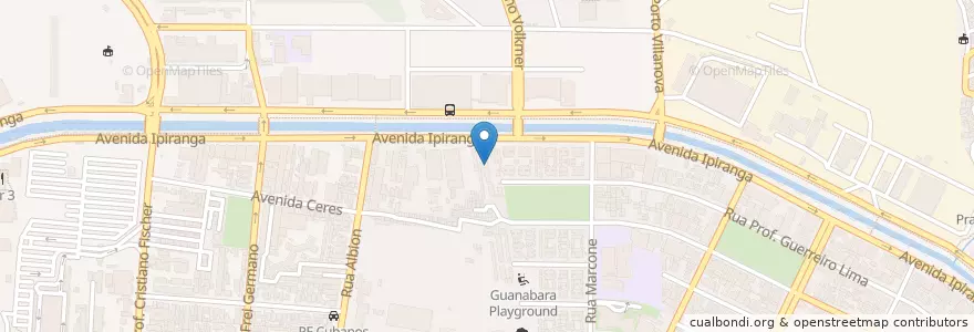 Mapa de ubicacion de Estacionamento Guanabara en Brazilië, Regio Zuid, Rio Grande Do Sul, Metropolitaans Regio Van Porto Alegre, Região Geográfica Intermediária De Porto Alegre, Região Geográfica Imediata De Porto Alegre, Porto Alegre.