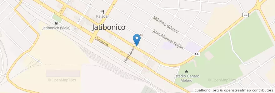 Mapa de ubicacion de CUPET Oro Dulce en 쿠바, Sancti Spiritus, Jatibonico.
