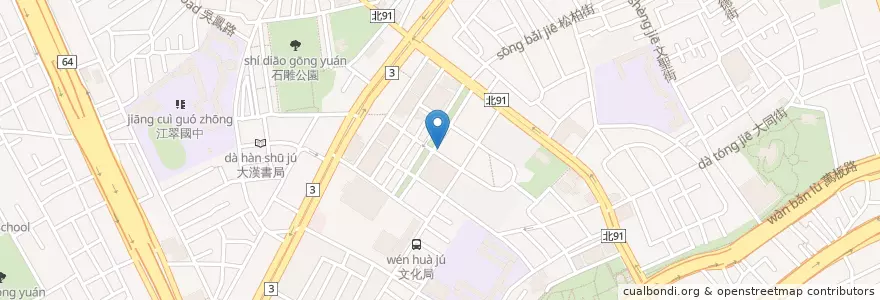 Mapa de ubicacion de 海生樓活海產 en تایوان, 新北市, 板橋區.