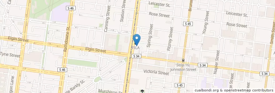 Mapa de ubicacion de Expresso Carwash en Австралия, Виктория.