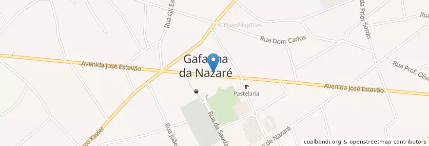 Mapa de ubicacion de CTT Correios Gafanha da Nazaré en ポルトガル, Aveiro, Centro, Baixo Vouga, Ílhavo, Gafanha Da Nazaré.