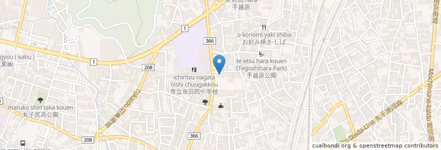 Mapa de ubicacion de JAバンク長田支店 en Japonya, 静岡県, 静岡市, 駿河区.