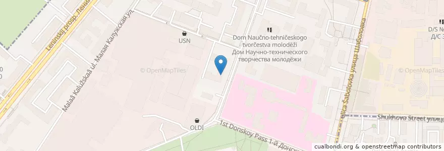 Mapa de ubicacion de Евромедпрестиж en Rusland, Centraal Federaal District, Moskou, Южный Административный Округ.