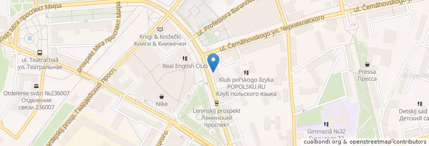 Mapa de ubicacion de Zötler en Rusia, Северо-Западный Федеральный Округ, Wilayah Kaliningrad, Городской Округ Калининград.