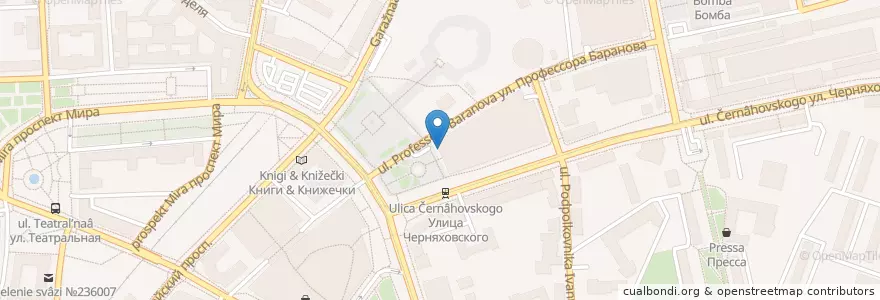 Mapa de ubicacion de Хмель en 러시아, Северо-Западный Федеральный Округ, 칼리닌그라드 주, Городской Округ Калининград.