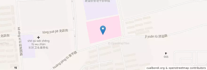 Mapa de ubicacion de 昌平中西医结合医院 en 中国, 北京市, 河北省, 昌平区.