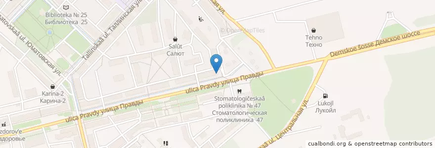 Mapa de ubicacion de Фармленд en Rusia, Приволжский Федеральный Округ, Bashkortostán, Городской Округ Уфа.
