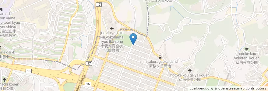 Mapa de ubicacion de 玉井歯科 en ژاپن, 神奈川県, 横浜市, 保土ヶ谷区.