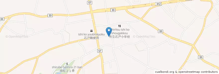 Mapa de ubicacion de いしと幼稚園 en Japan, Saitama Prefecture, Kitamoto.
