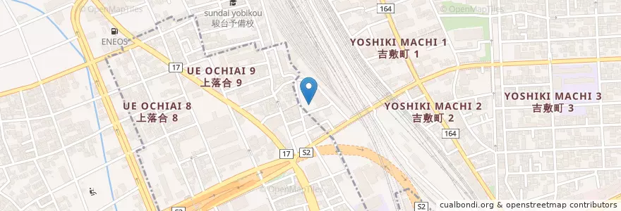 Mapa de ubicacion de 国際学院埼玉短期大学 en 日本, 埼玉県, さいたま市, 大宮区.