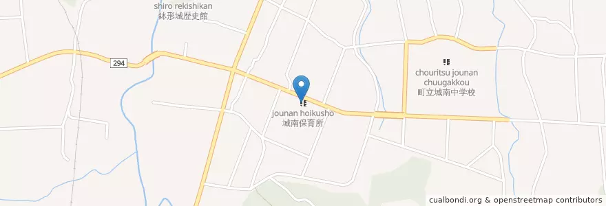 Mapa de ubicacion de 城南保育所 en Japan, Präfektur Saitama, 大里郡, 寄居町.