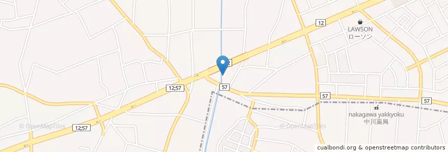 Mapa de ubicacion de 埼玉県央広域消防桶川消防署桶川西分署 en 일본, 사이타마현, 桶川市.