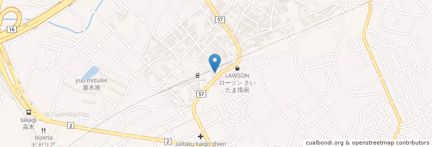 Mapa de ubicacion de 大宮西警察署指扇駅前交番 en Jepun, 埼玉県, さいたま市, 西区.